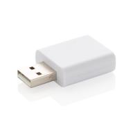 Протектор USB  для защиты данных, белый